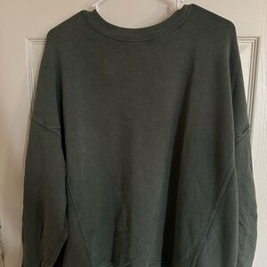 Aerie Dark Green Sweatshirt